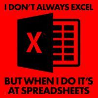 Funny I Don't Always Excel But When I Do It's At Spreadsheets Santa Hat thumb 1
