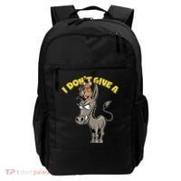 Funny I Don't Give A Rat's Ass Backpack thumb 0