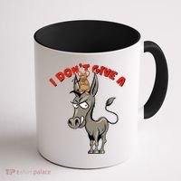 Funny I Don't Give A Rat's Ass Coffee Mug thumb 1