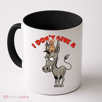 Funny I Don't Give A Rat's Ass Coffee Mug
