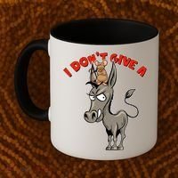 Funny I Don't Give A Rat's Ass Coffee Mug thumb 2