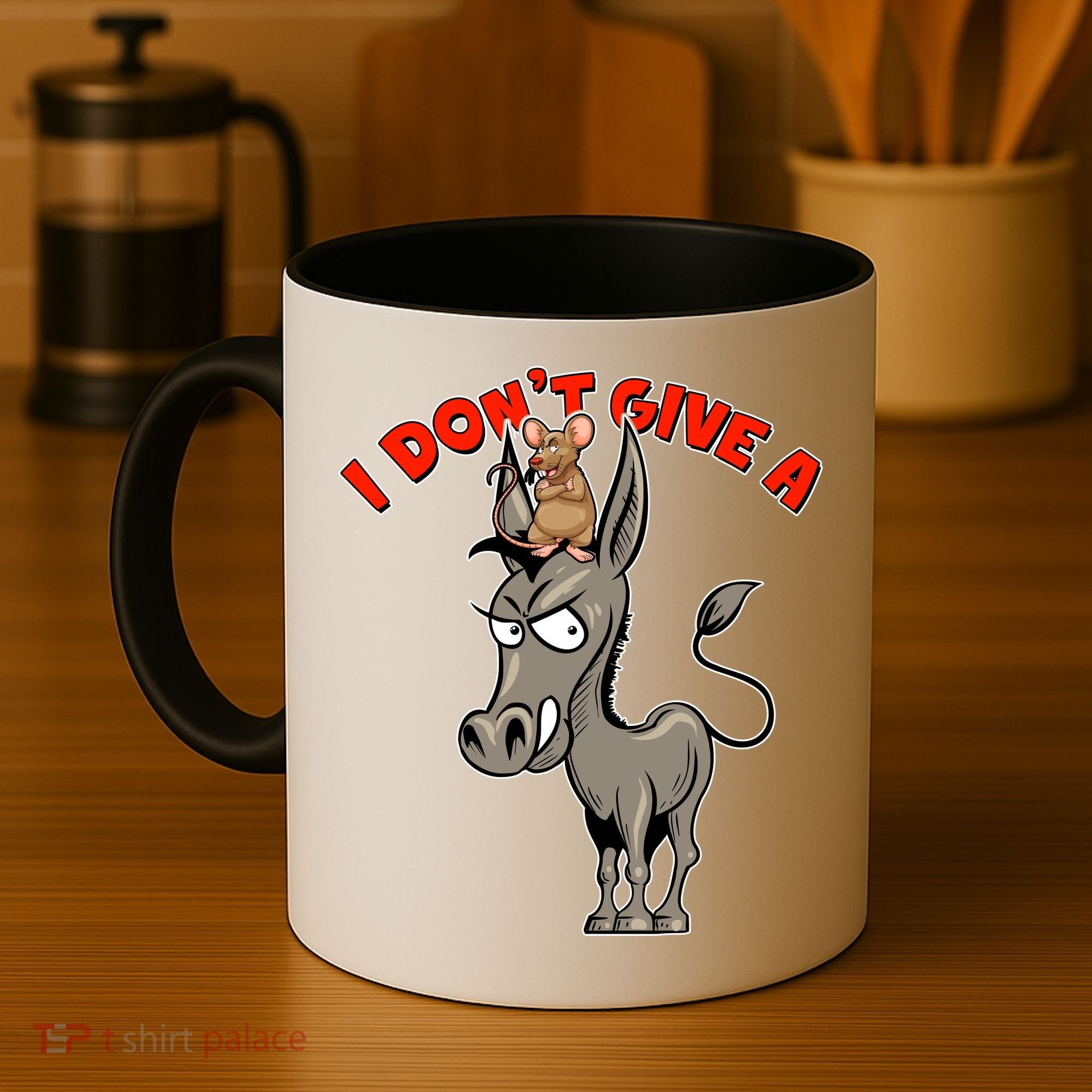 Funny I Don't Give A Rat's Ass Coffee Mug