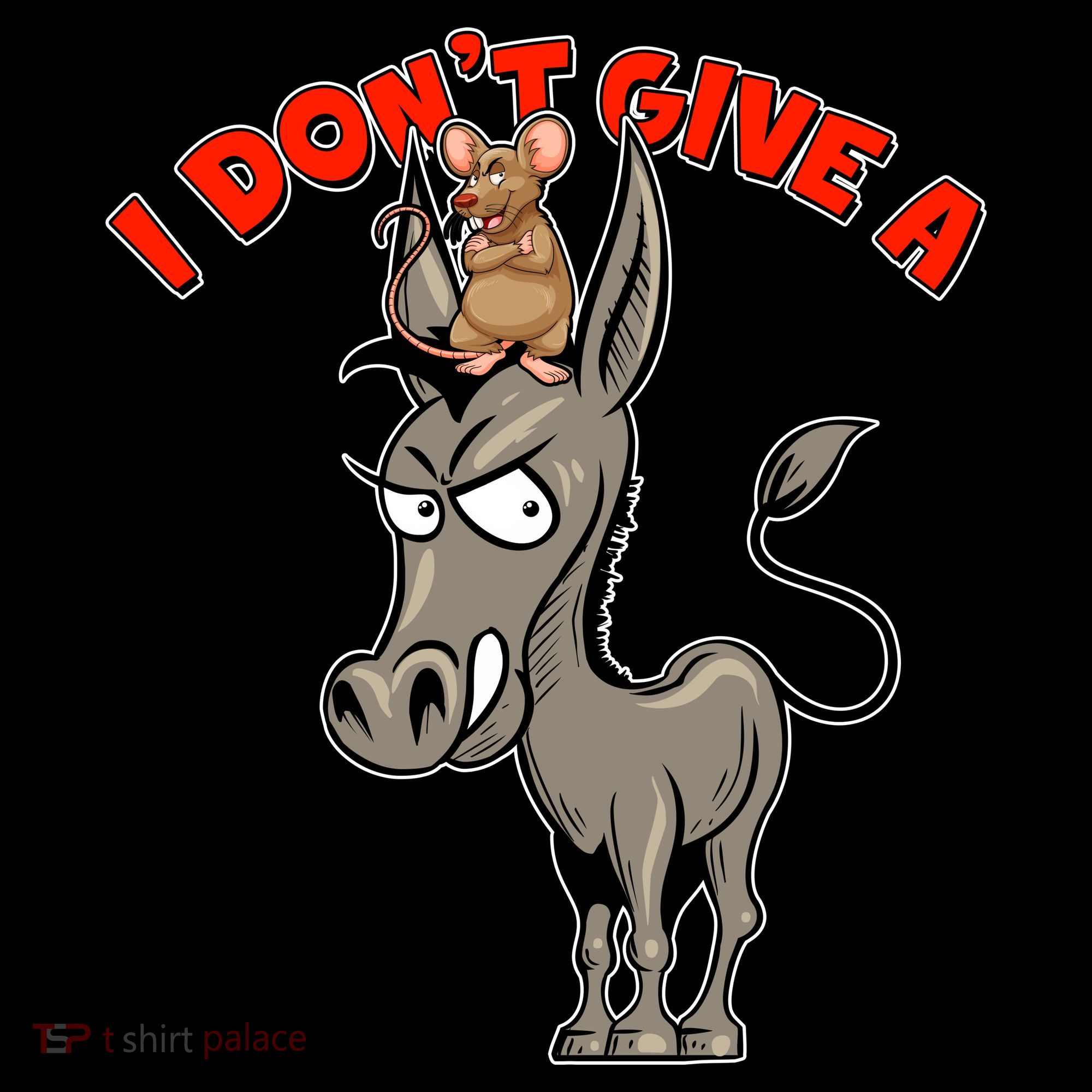 Funny I Don't Give A Rat's Ass Coffee Mug