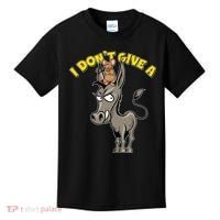 Funny I Don't Give A Rat's Ass Kids T-Shirt thumb 0