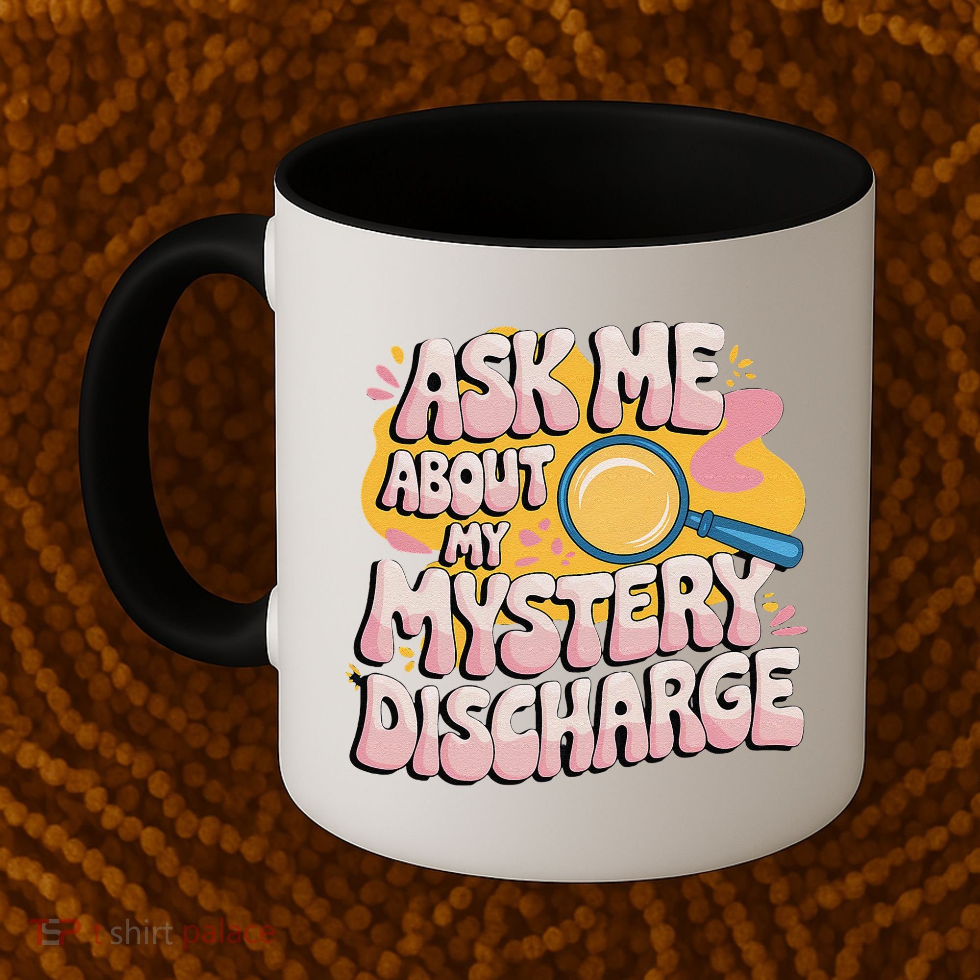 Funny Inappropriate Discharge Adult Humor Embarrassing Coffee Mug