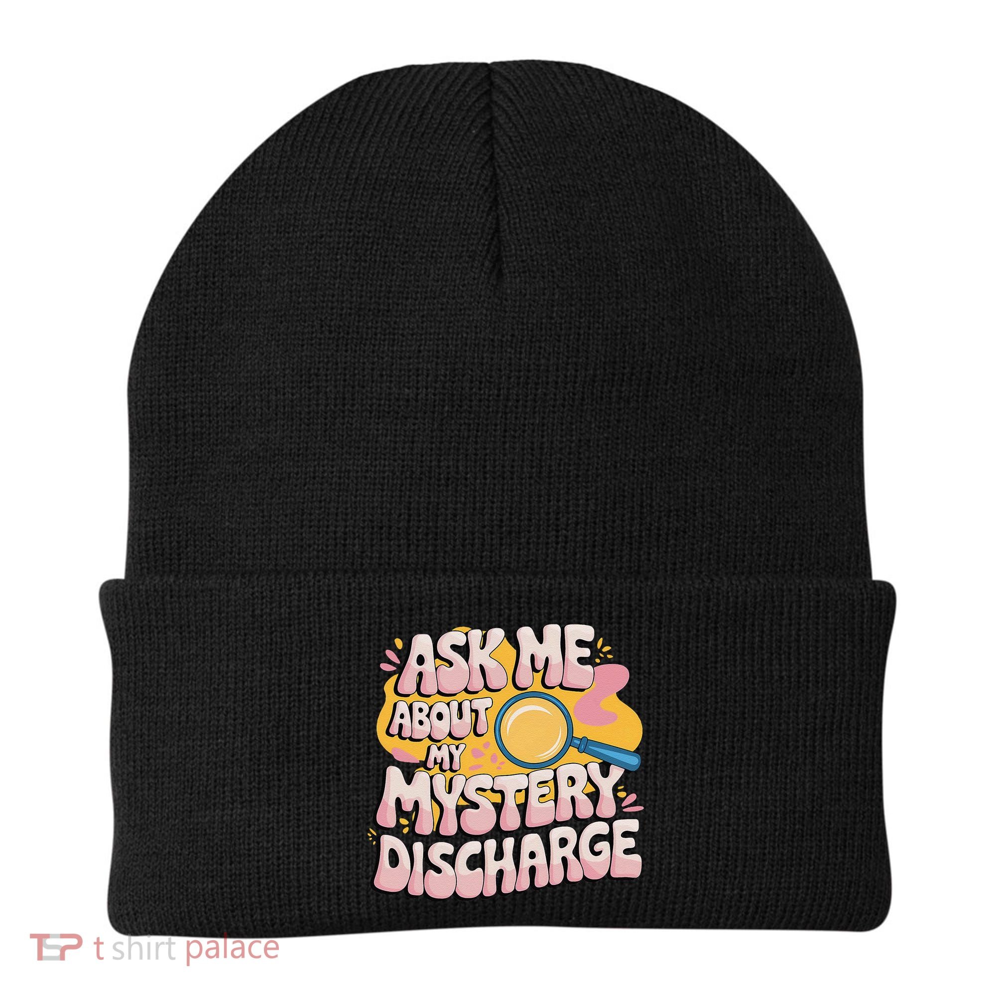 Funny Inappropriate Discharge Adult Humor Embarrassing Beanie