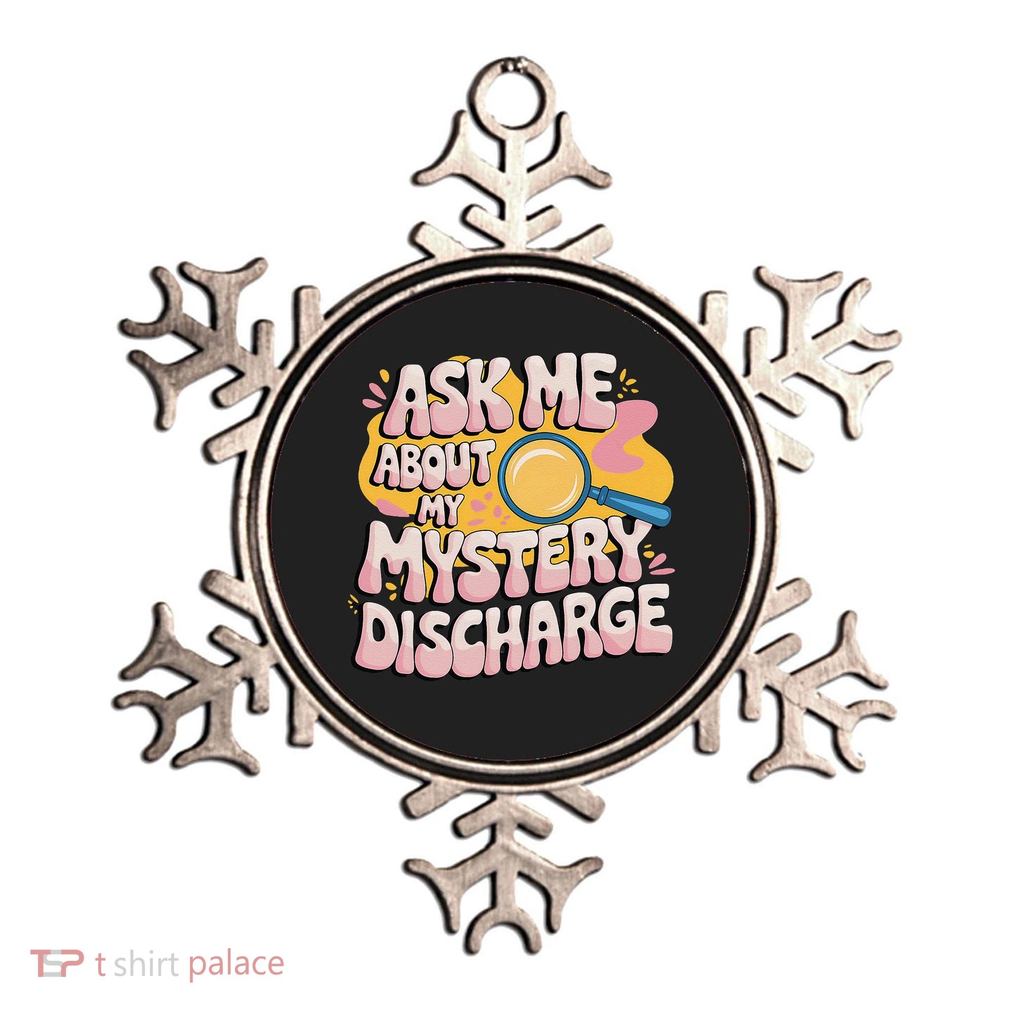 Funny Inappropriate Discharge Adult Humor Embarrassing Ornament