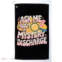 Funny Inappropriate Discharge Adult Humor Embarrassing Golf Towel thumb 0