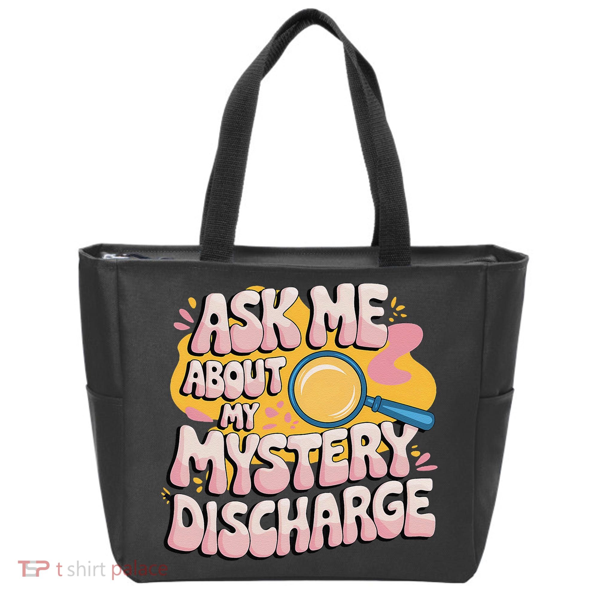 Funny Inappropriate Discharge Adult Humor Embarrassing Tote Bag