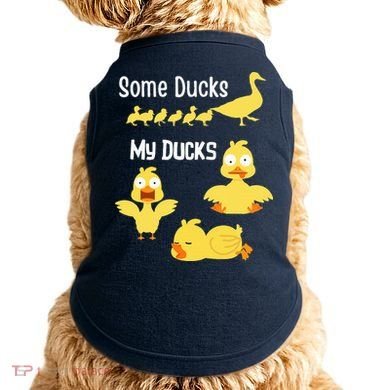 funny I don't have my ducks in a row Doggie Tank