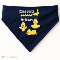 funny I don't have my ducks in a row USA-Made Doggie Bandana thumb 0