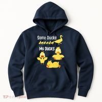 funny I don't have my ducks in a row Hoodie thumb 0