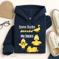 funny I don't have my ducks in a row Hoodie thumb 4