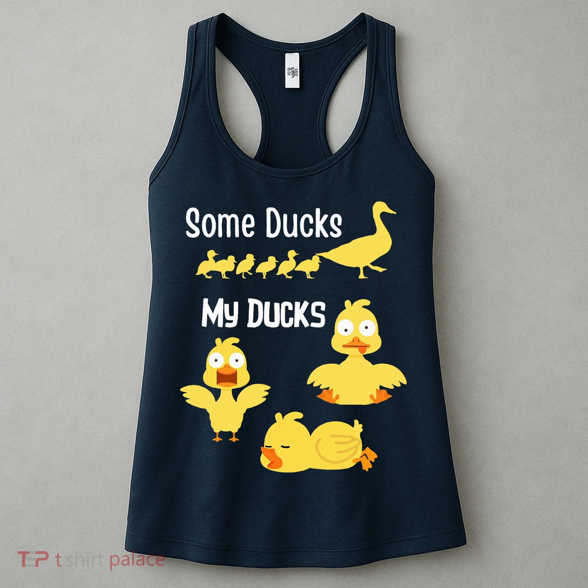 funny I don't have my ducks in a row Women's Tank Top