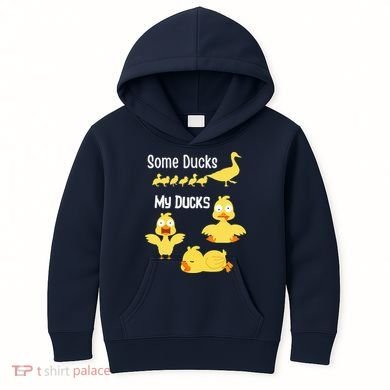funny I don't have my ducks in a row Kids Hoodie