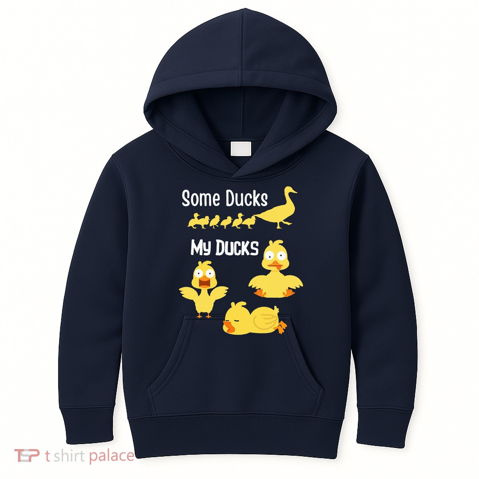 funny I don't have my ducks in a row Kids Hoodie