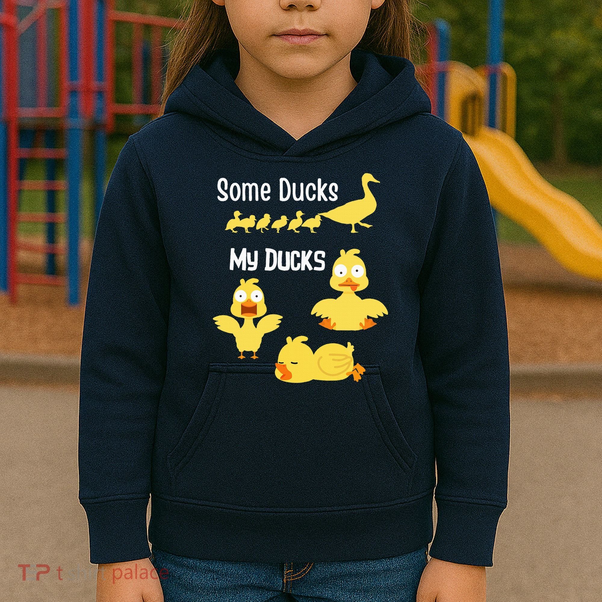 funny I don't have my ducks in a row Kids Hoodie