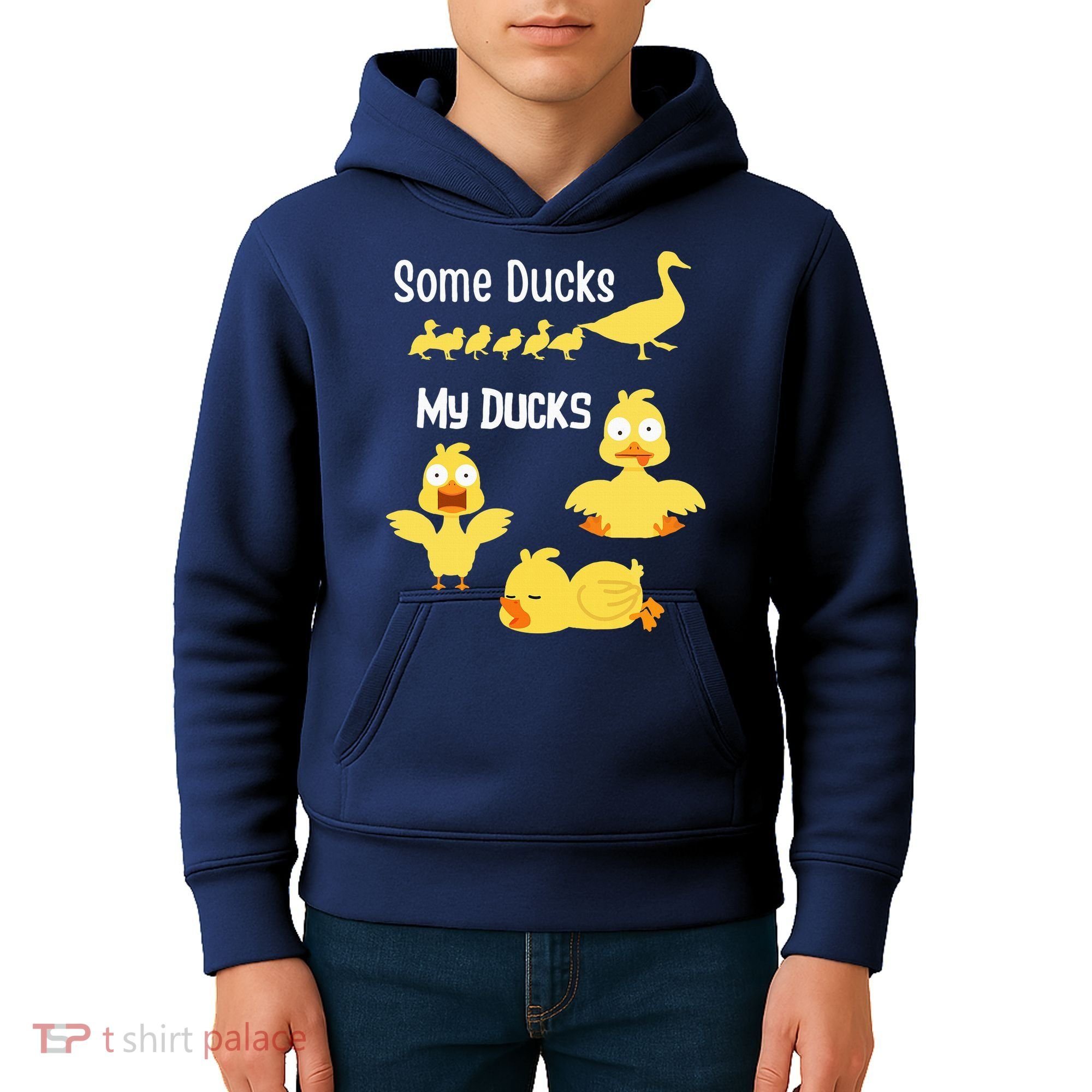 funny I don't have my ducks in a row Kids Hoodie