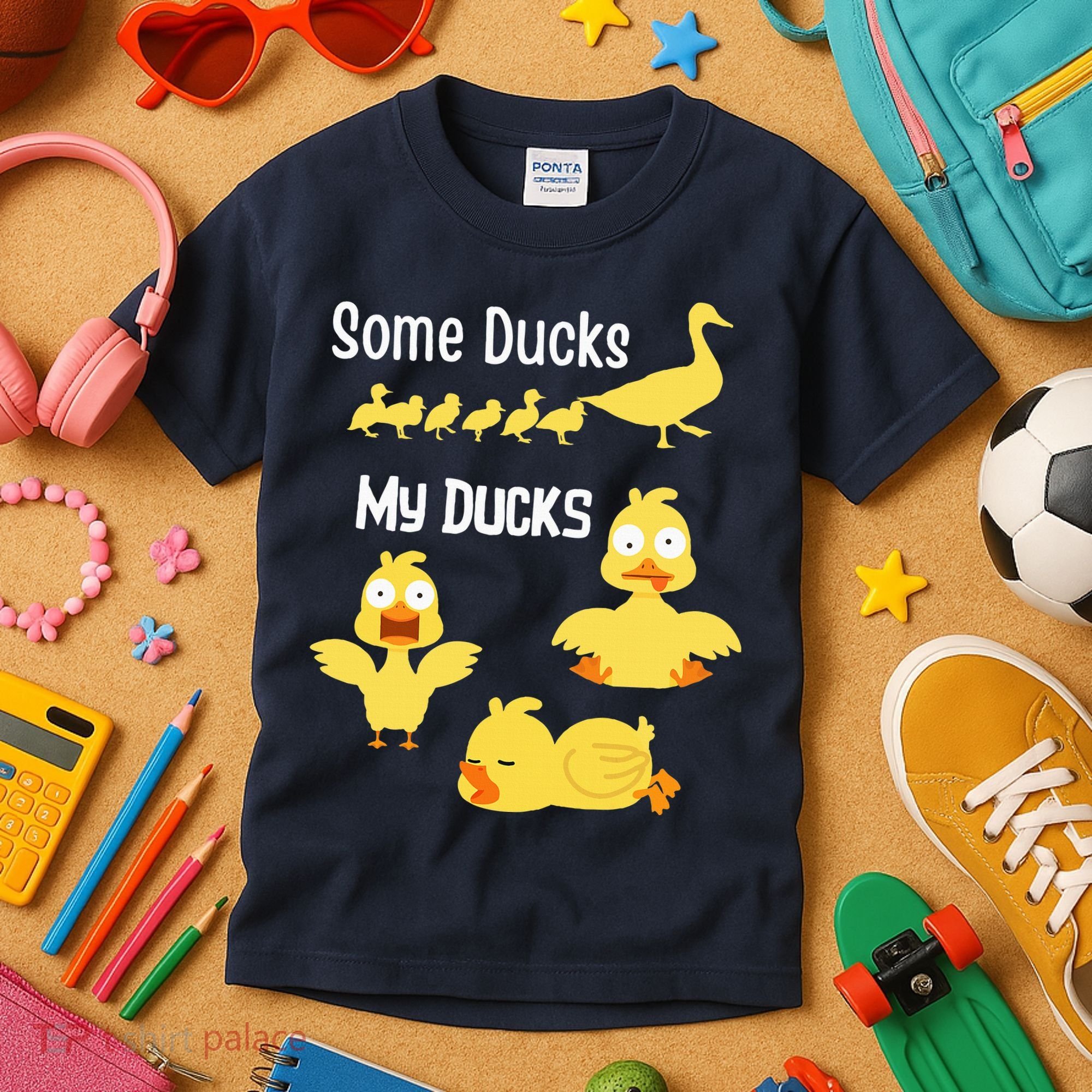 funny I don't have my ducks in a row Kids T-Shirt