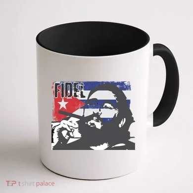 Fidel Castro Coffee Mug back