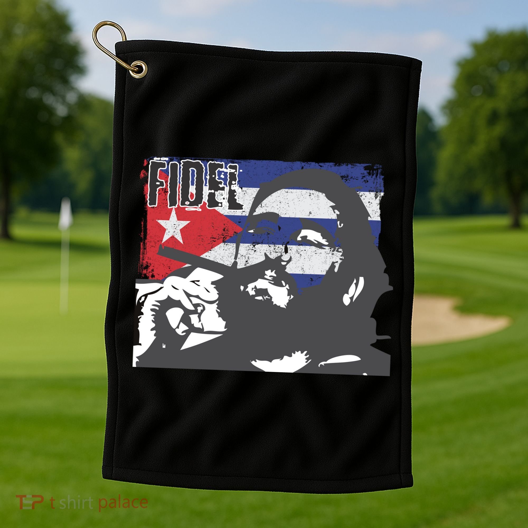 Fidel Castro Golf Towel