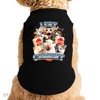 Funny I Eat Cement Cat Meme Doggie Tank thumb 0