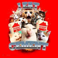 Funny I Eat Cement Cat Meme Santa Hat thumb 1