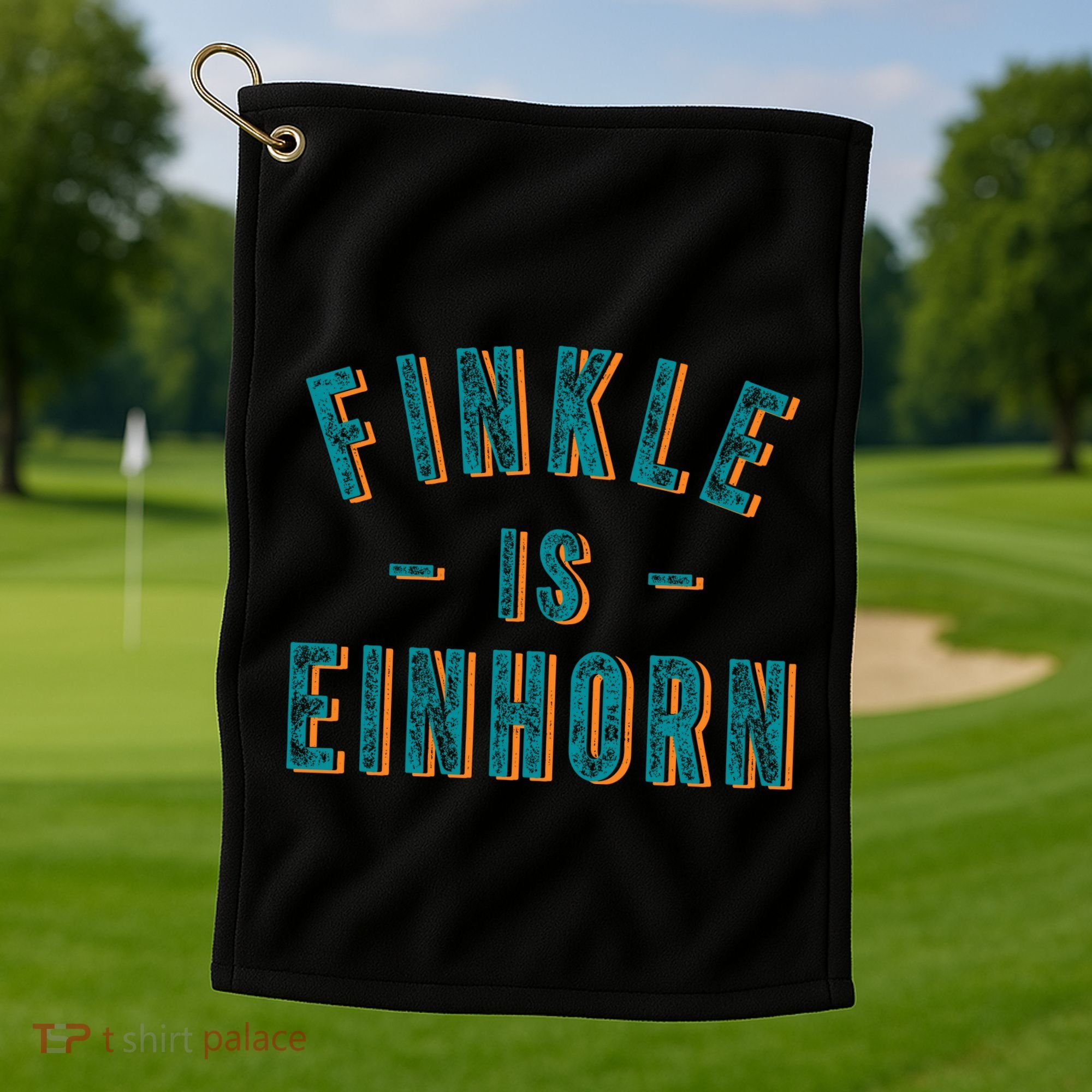 Finkle Is Einhorn Golf Towel
