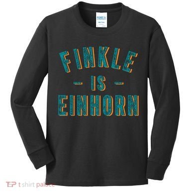 Finkle Is Einhorn Kids Long Sleeve Shirt