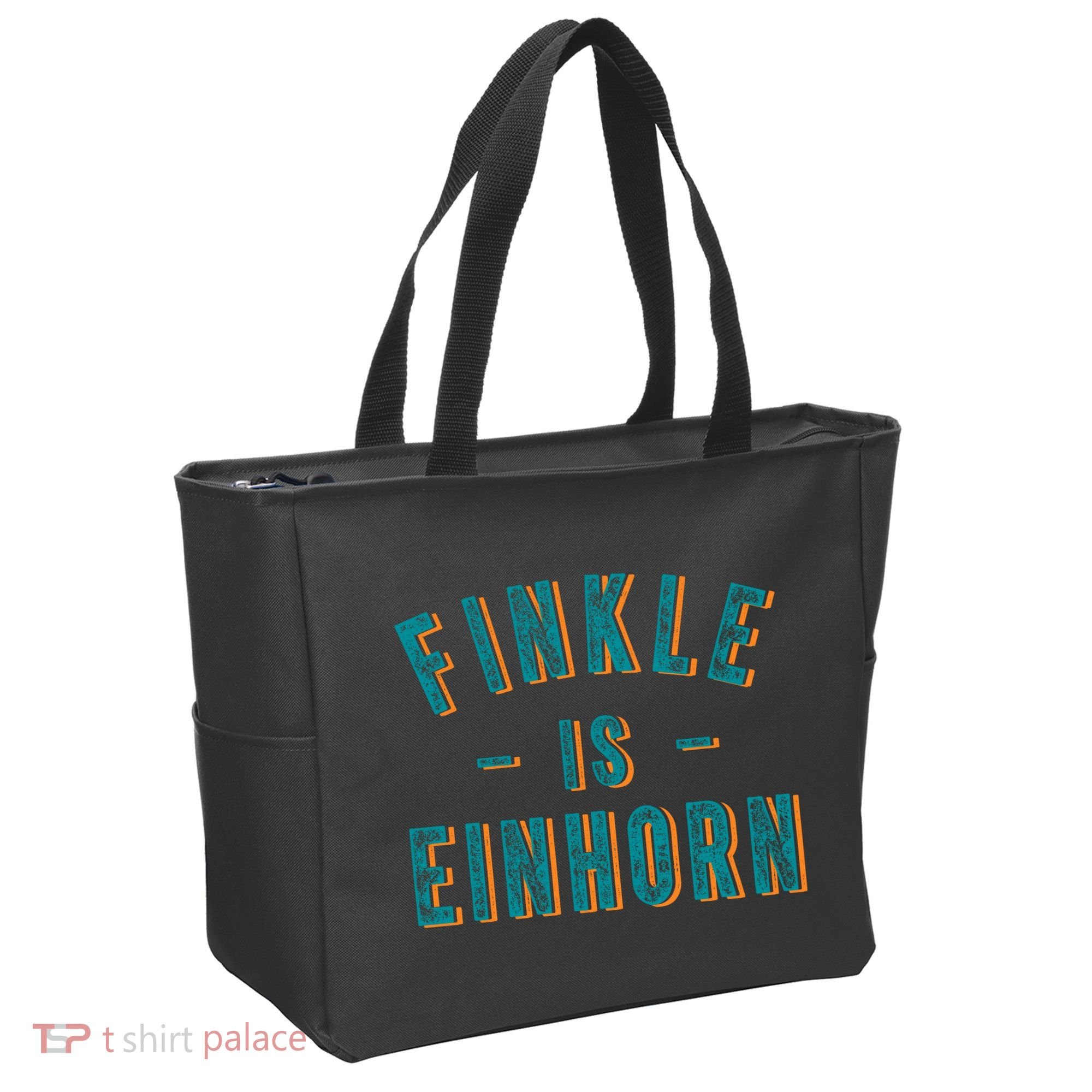 Finkle Is Einhorn Tote Bag