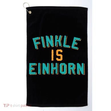 Finkle Is Einhorn Comedy Golf Towel