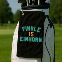 Finkle Is Einhorn Comedy Golf Towel thumb 2