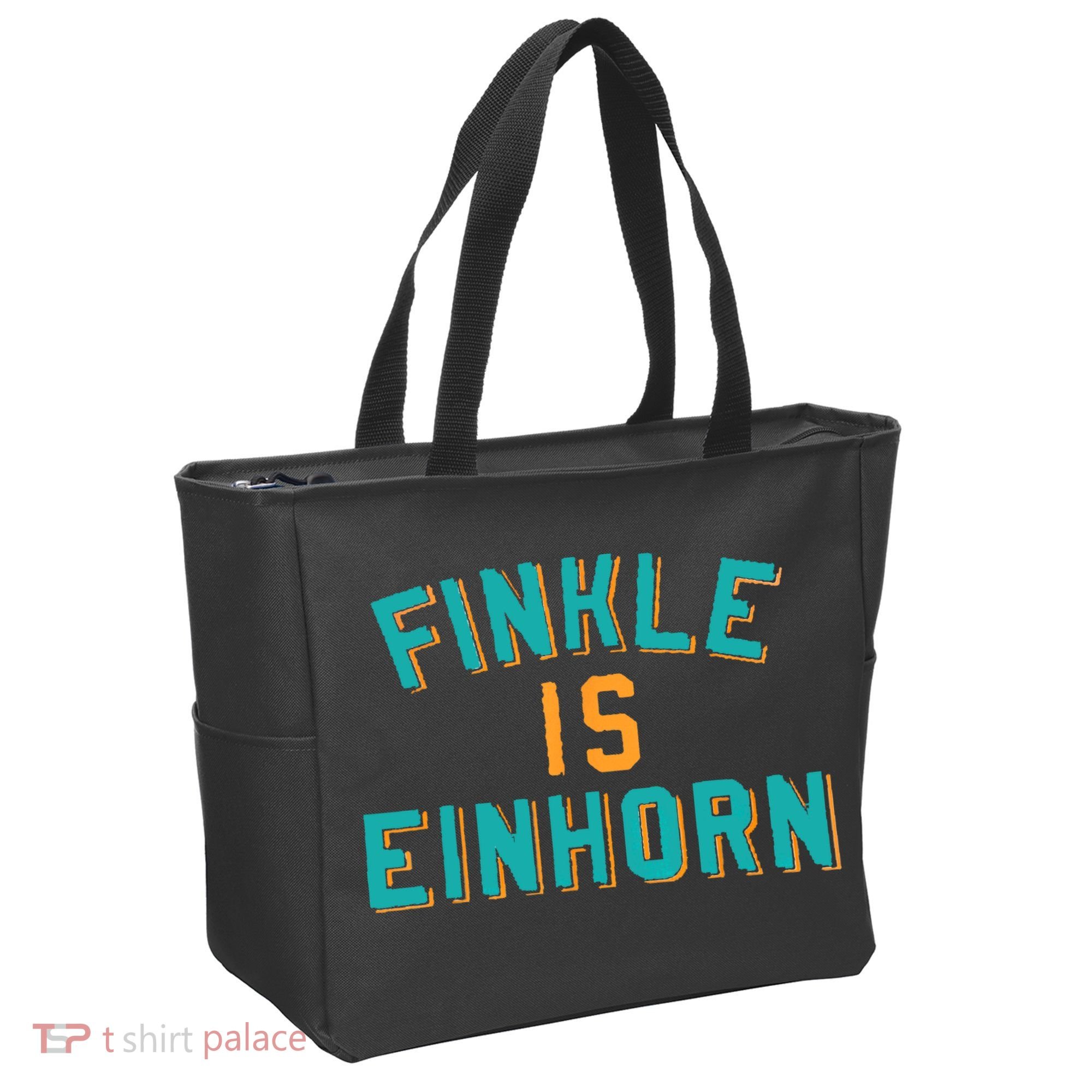 Finkle Is Einhorn Comedy Tote Bag