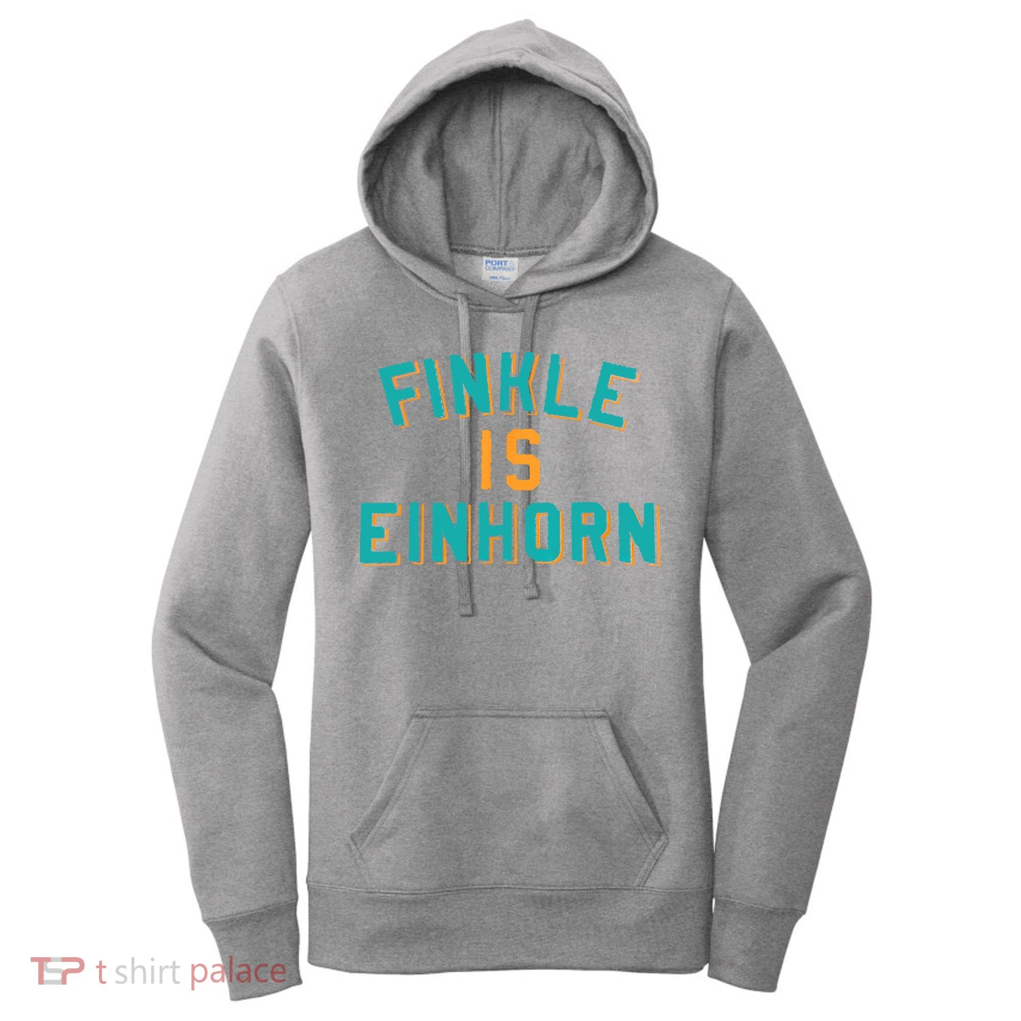 Finkle Is Einhorn Comedy Women's Hoodie