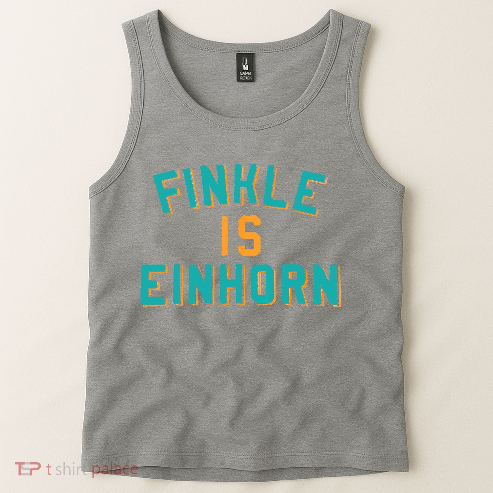 Finkle Is Einhorn Comedy Tank Top