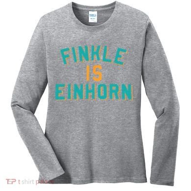 Finkle Is Einhorn Comedy Women's Long Sleeve Shirt