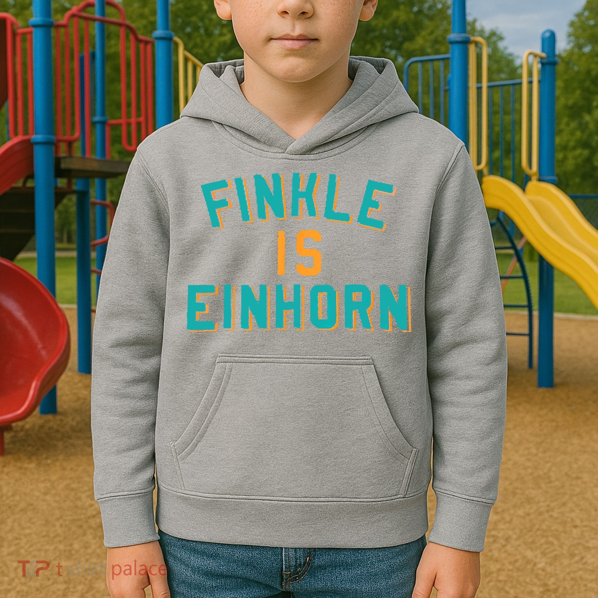 Finkle Is Einhorn Comedy Kids Hoodie