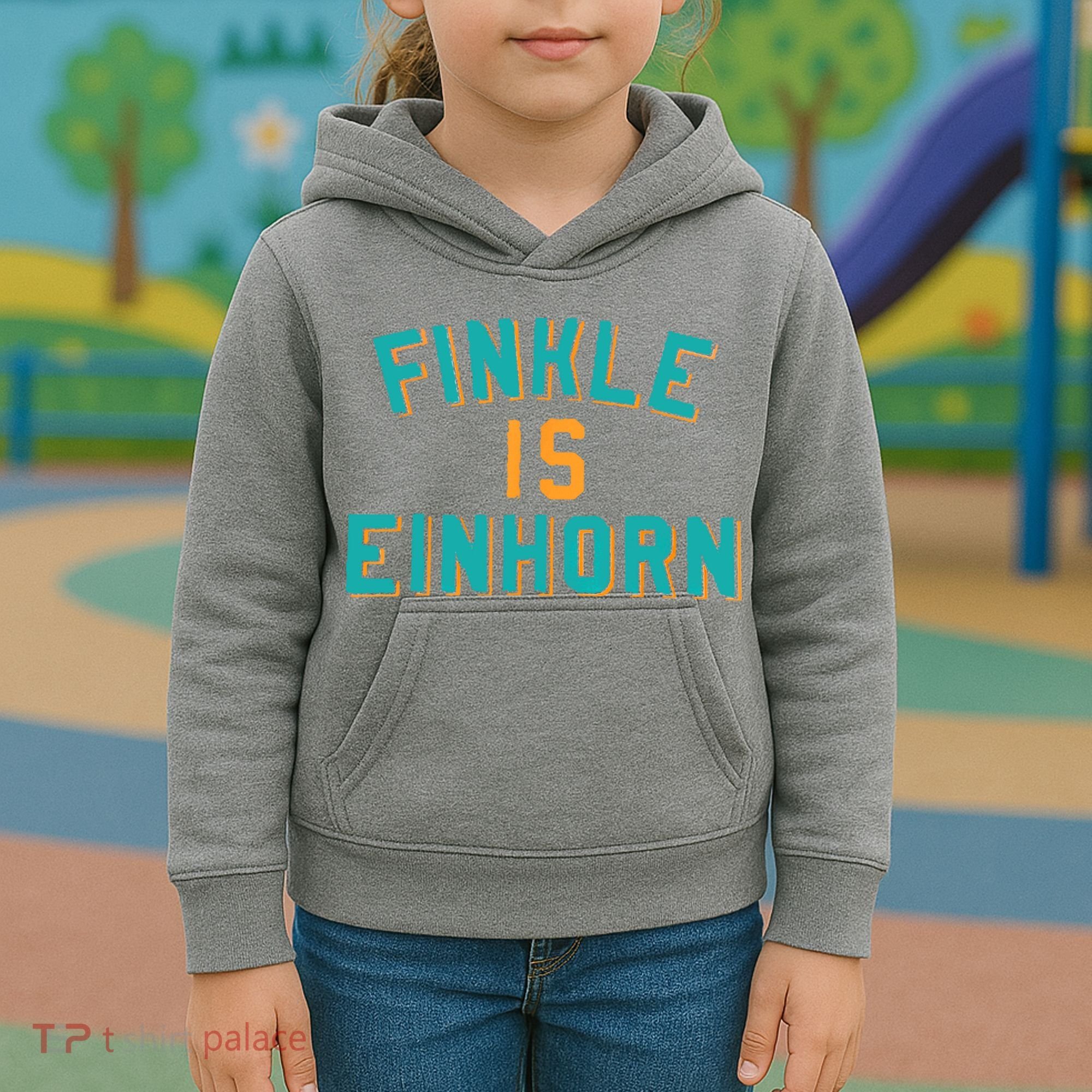 Finkle Is Einhorn Comedy Kids Hoodie