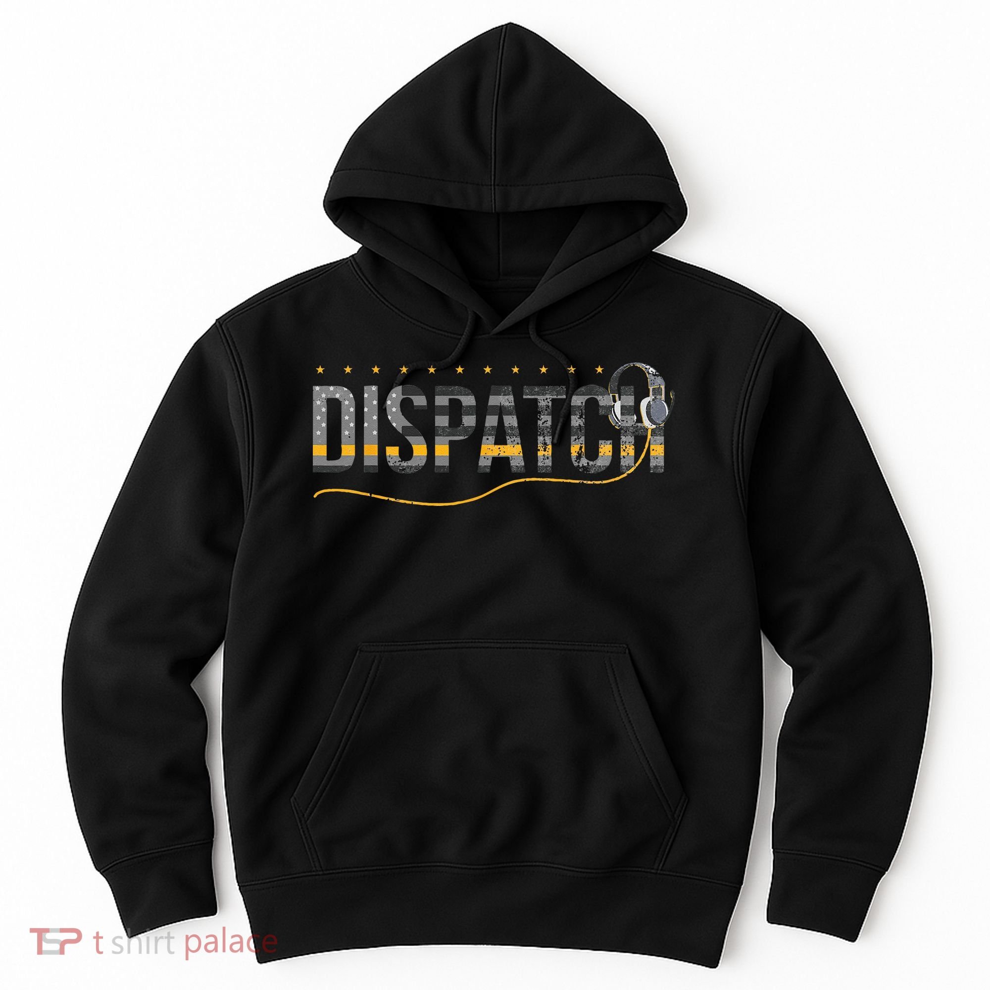 Fire I EMS I Police Or Thin Yellow Line For 911 Dispatcher Hoodie