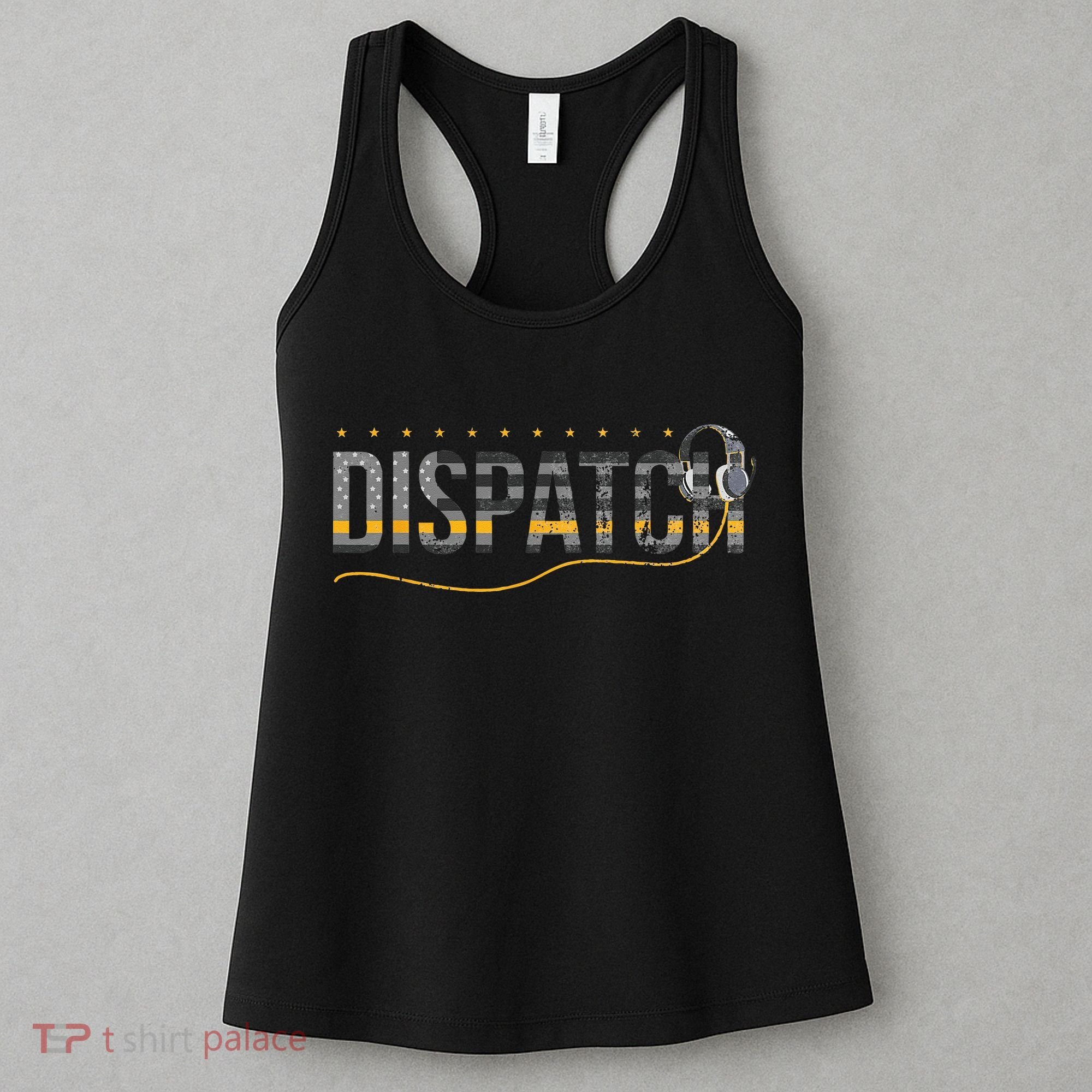Fire I EMS I Police Or Thin Yellow Line For 911 Dispatcher Women's Tank Top