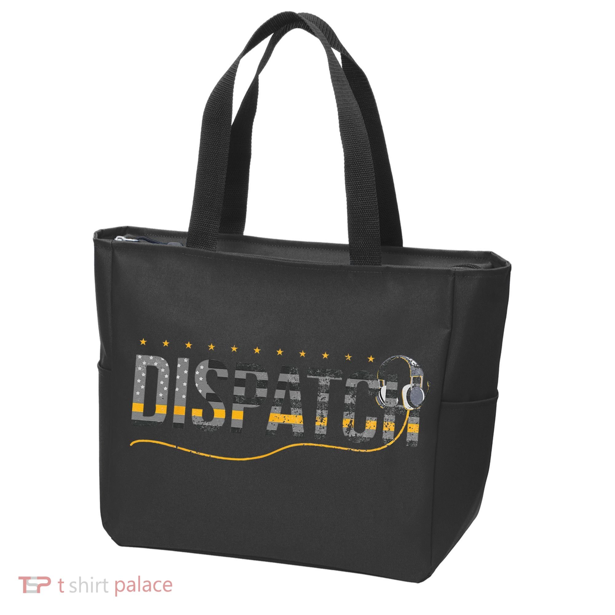 Fire I EMS I Police Or Thin Yellow Line For 911 Dispatcher Tote Bag