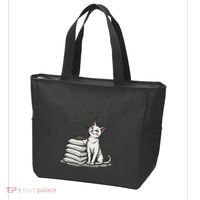Funny I Eat Cement Meme Cat Tote Bag thumb 3