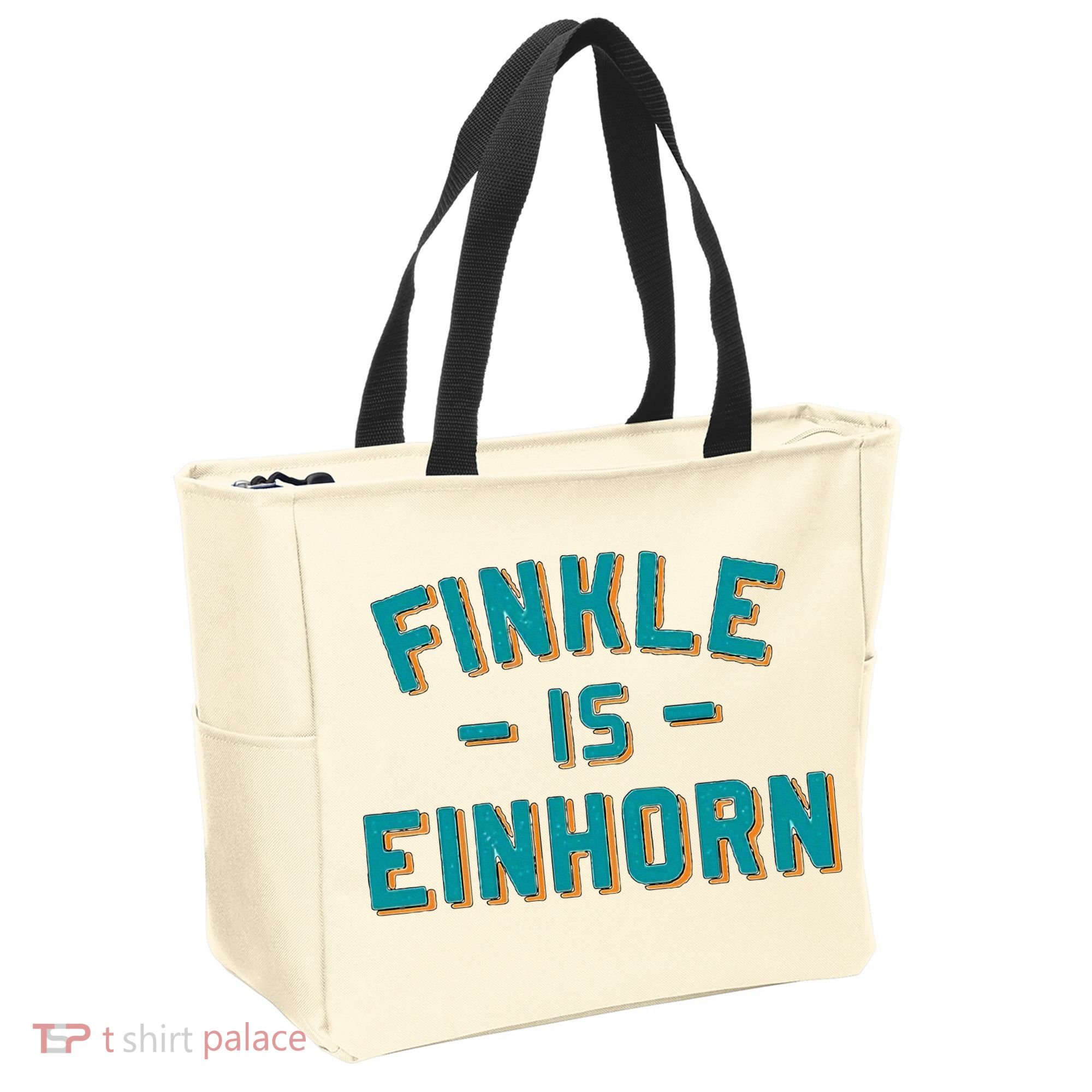 Finkle Is Einhorn Football Fans Tote Bag