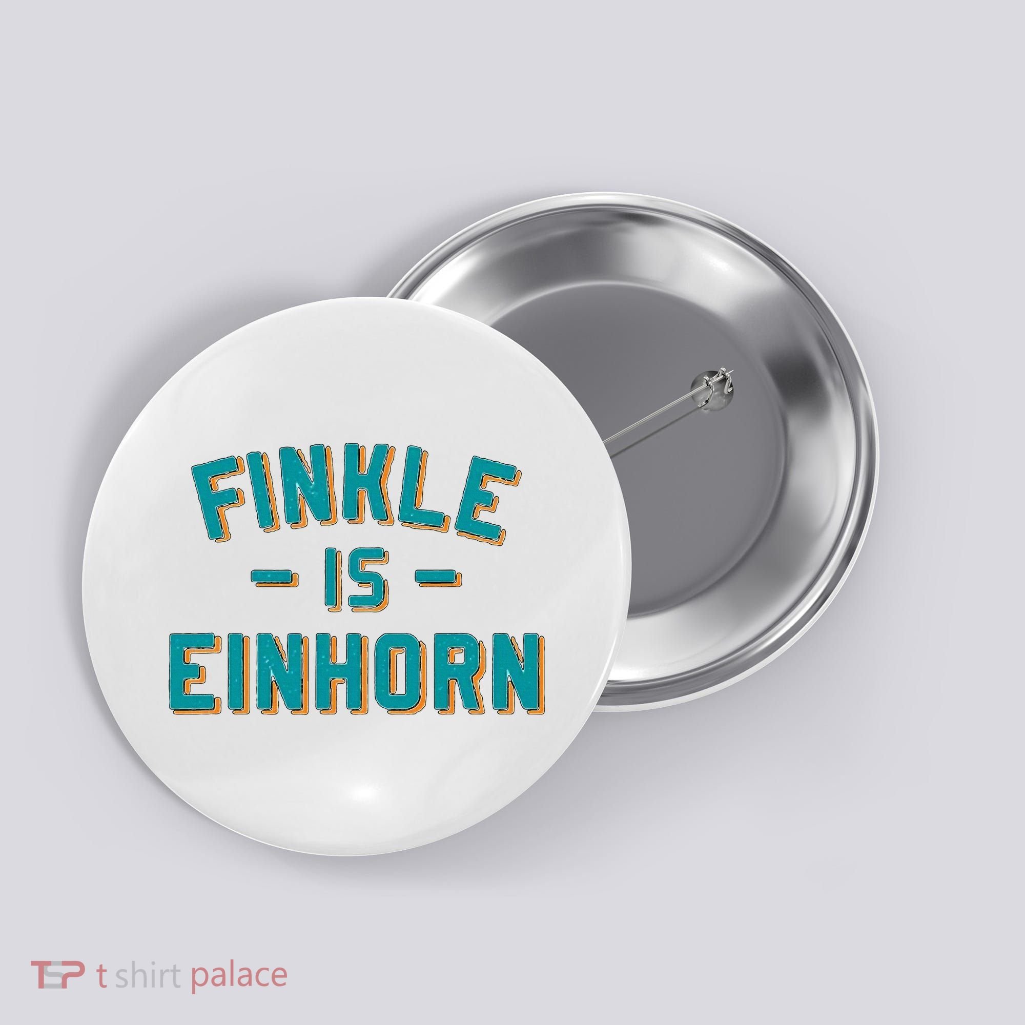 Finkle Is Einhorn Football Fans Button