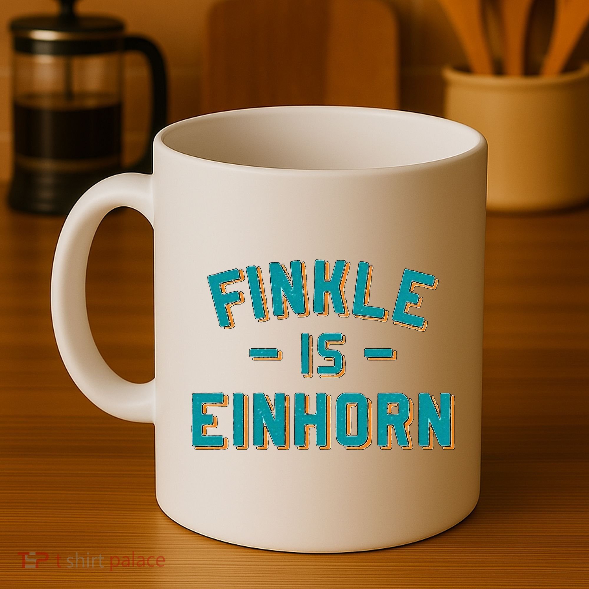 Finkle Is Einhorn Football Fans Coffee Mug