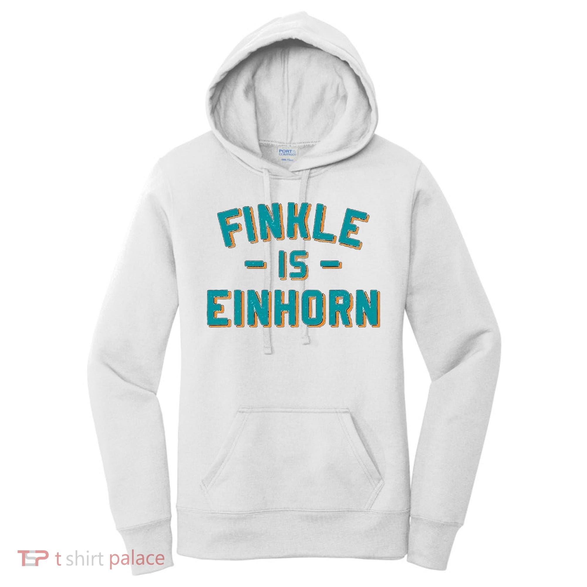 Finkle Is Einhorn Football Fans Women's Hoodie