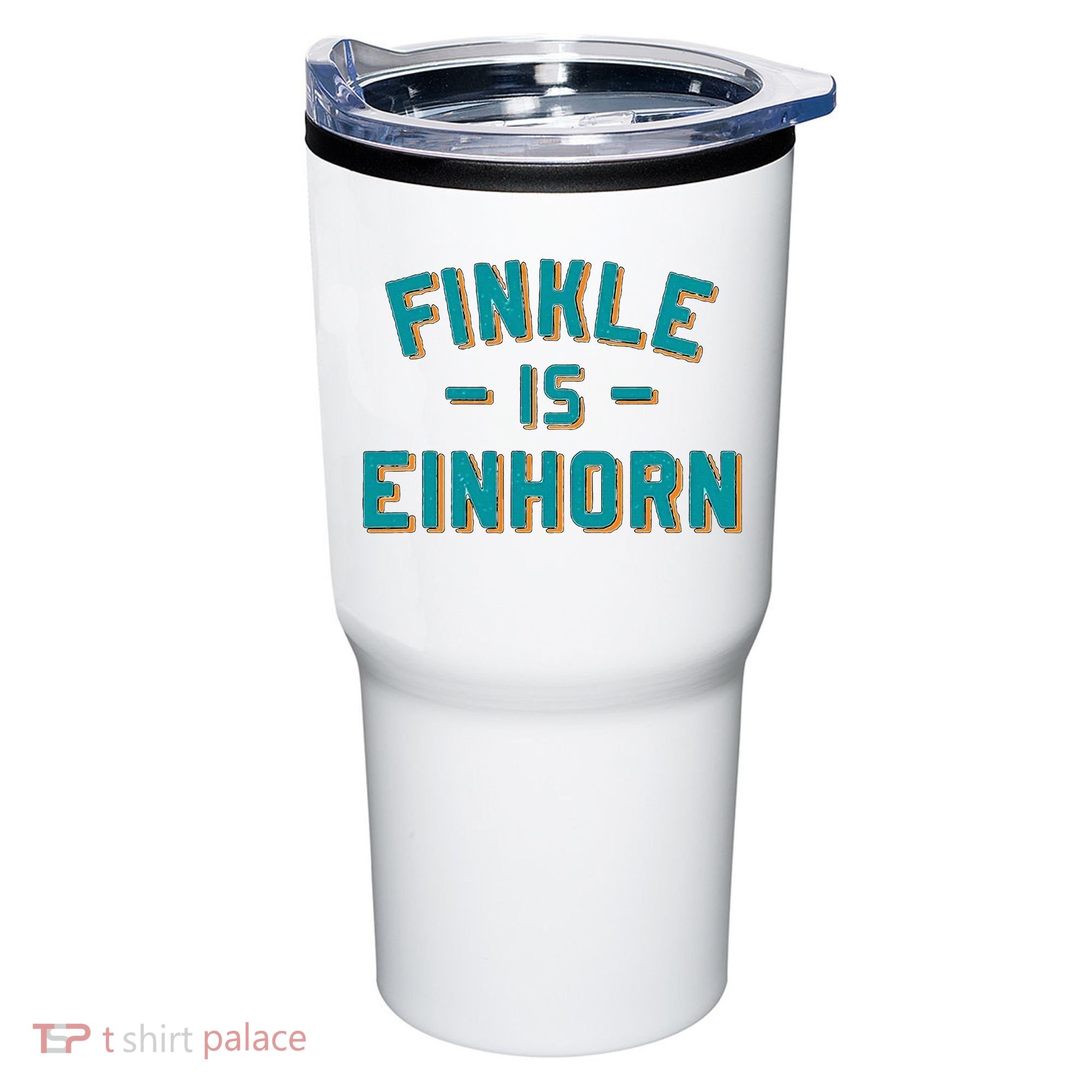 Finkle Is Einhorn Football Fans Tumbler