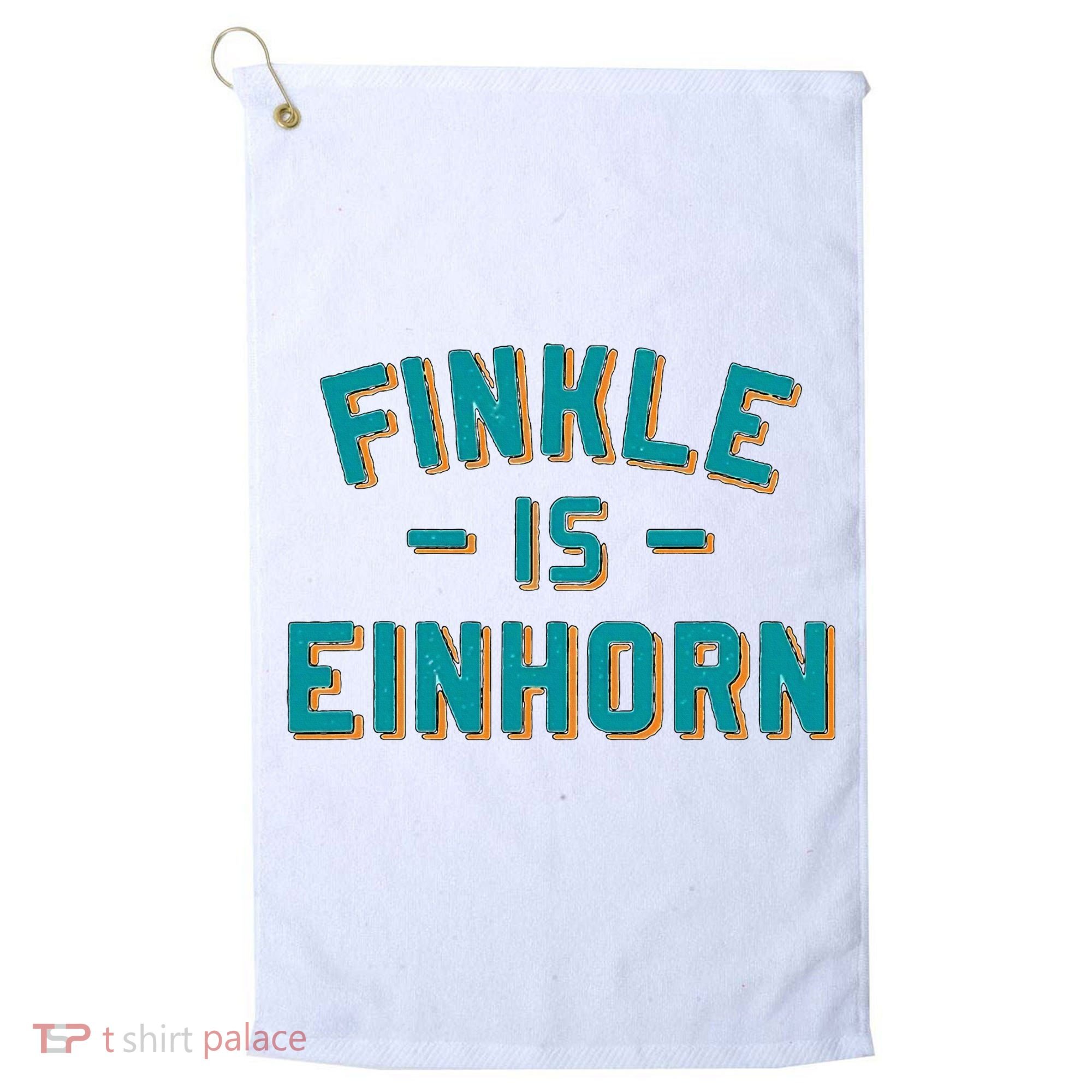 Finkle Is Einhorn Football Fans Golf Towel