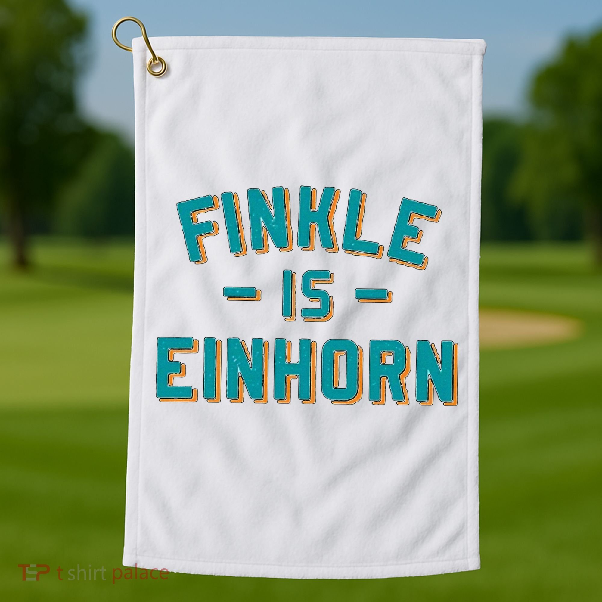 Finkle Is Einhorn Football Fans Golf Towel