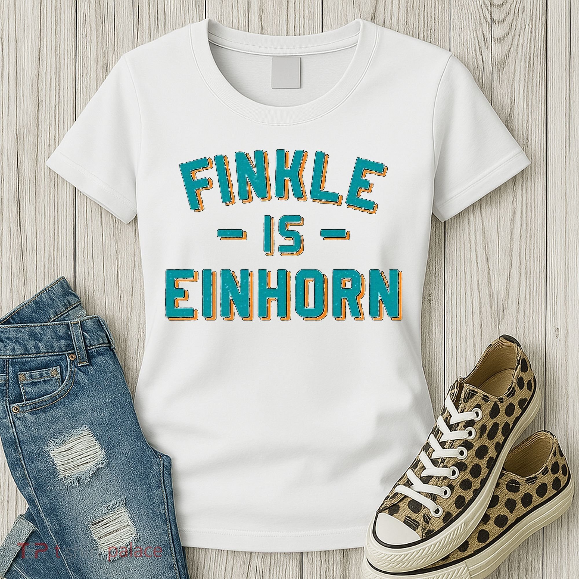 Finkle Is Einhorn Football Fans Women's T-Shirt